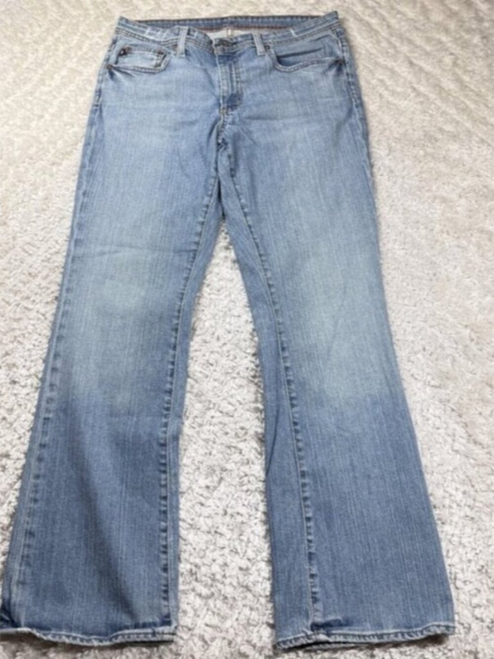 Polo Jeans Ralph Lauren Kelly Jeans Women 12/30 Low Rise Bootcut Whiskering Y2K